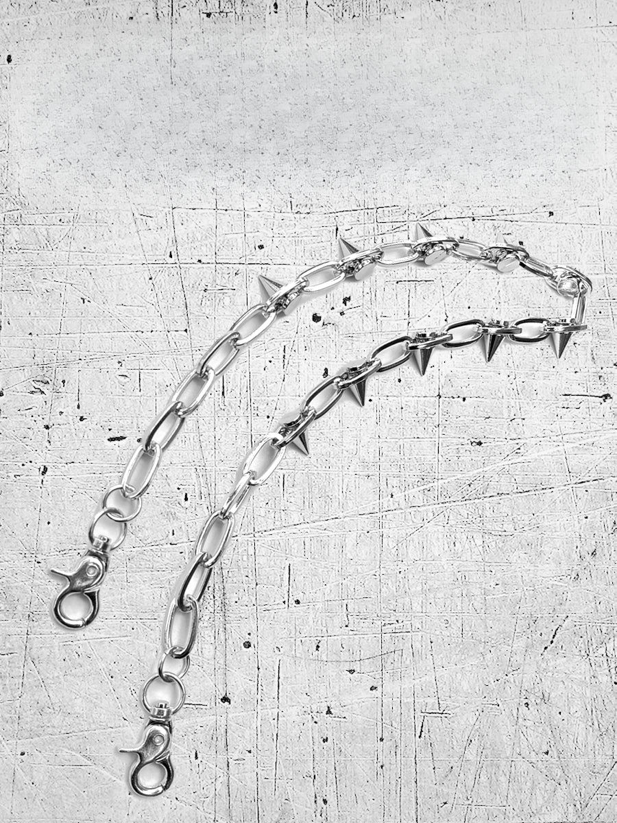 Punk Metal Rivets Spikes Bullets Waist Chains Rock Jeans Chains Accessories High Street Trouser Chains