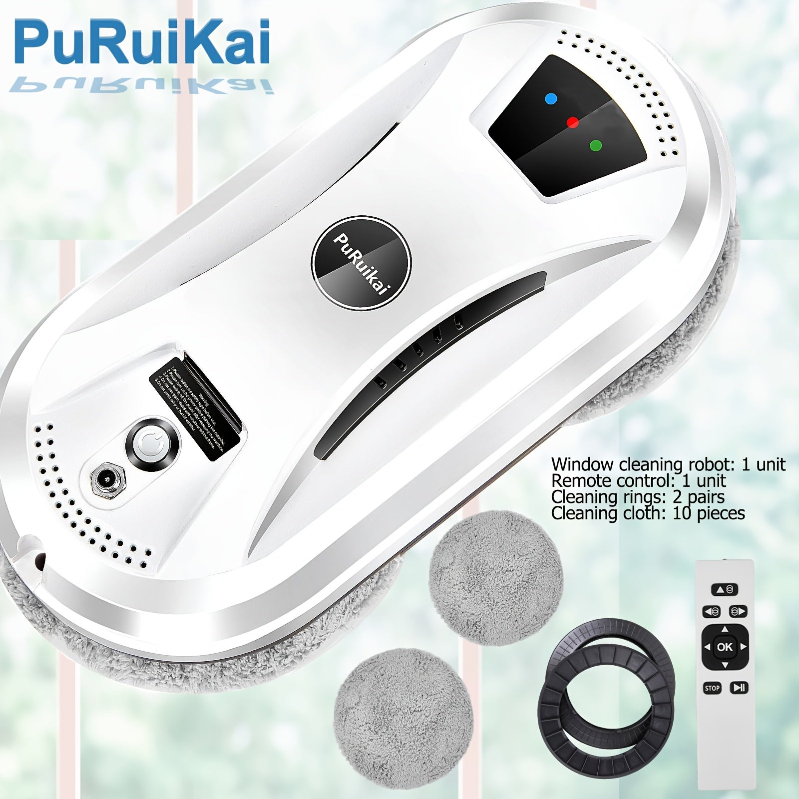 Intelligent fully automatic remote control household window cleaning robot cleaning glass machineHCR-02