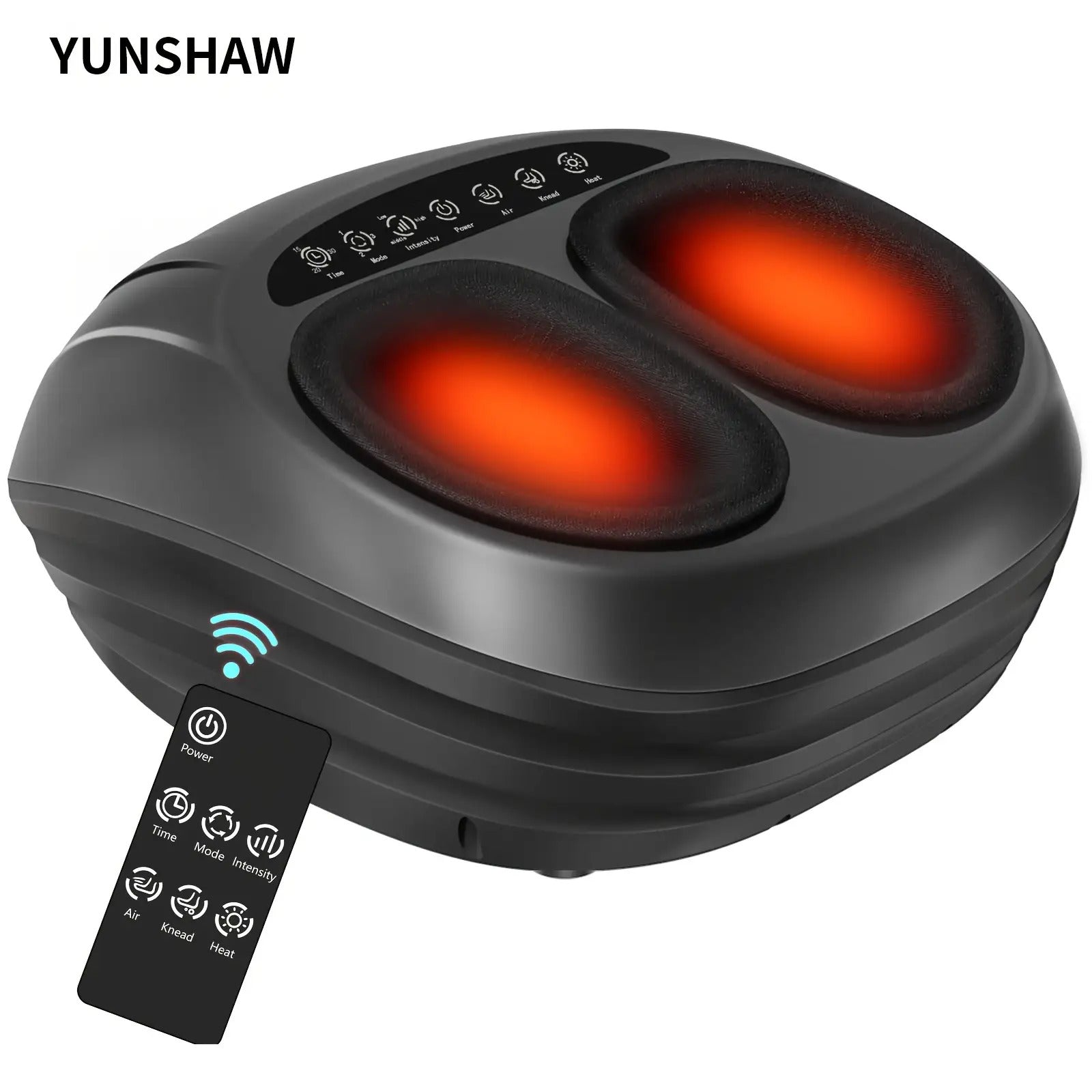 YUNSHAW Shiatsu-Fußmassagegerät – Entspannung für müde Muskeln & Fußsohlen, tiefe Knetmassage, fördert Durchblutung und Fußgesundheit, ideal für Zuhause oder Büro, passt bis zu Schuhgröße 45 (US 11), YUNSHAW