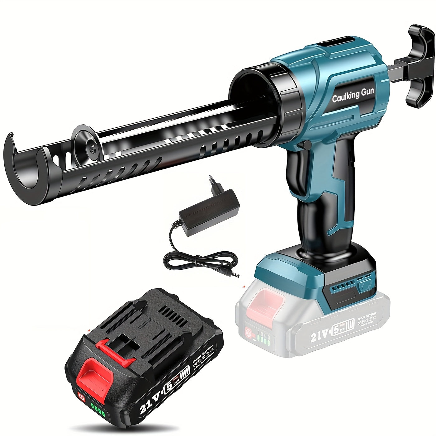 4 Speeds Cordless Electric Glue Gun Glass Glue Caulking Gun Door And Window Electric Sewing Glue Tool For Makita 18V Battery