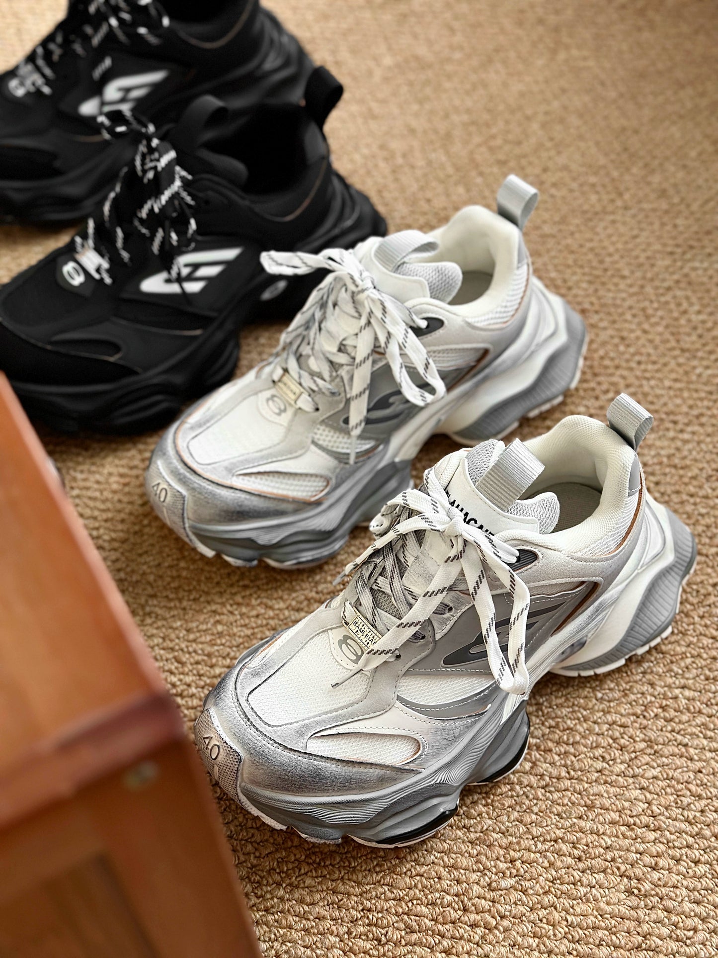 Daddy shoes men's and women's Paris star catwalk models thick-soled heightening couples sports and leisure trendy shoes