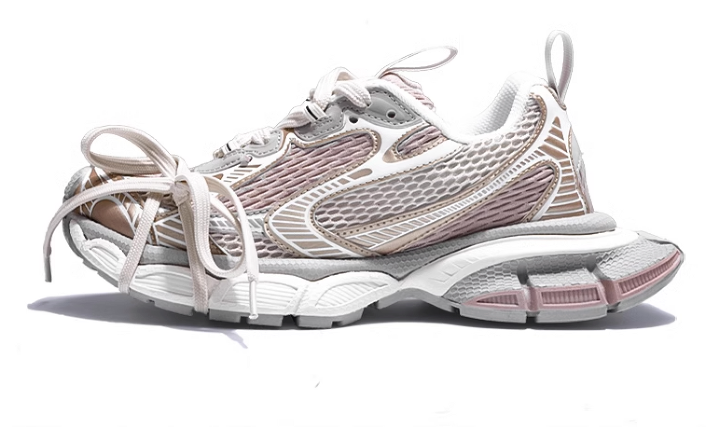 Paris 3xl dad shoes women's old ninth generation 2024 spring new women's shoes heightening sports platform shoes tide