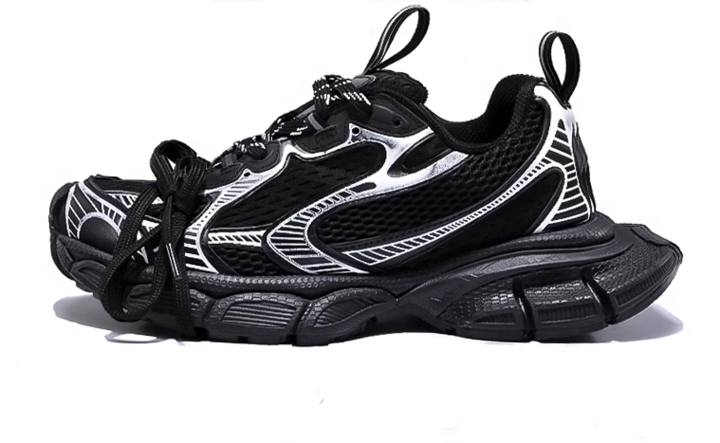 Paris 3xl dad shoes women's old ninth generation 2024 spring new women's shoes heightening sports platform shoes tide