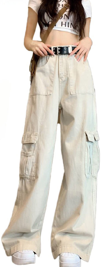 White American overalls women's velvet 2024 new vibe high-waisted autumn and winter small wide-leg pants