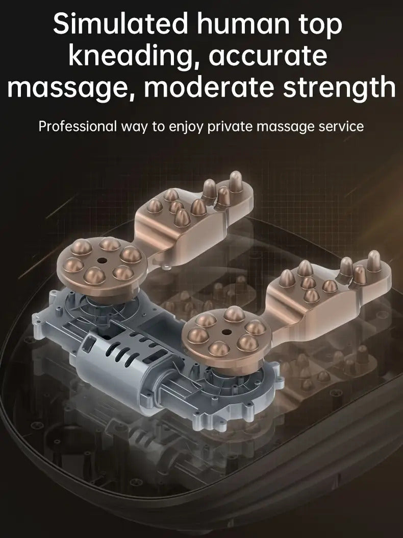 YUNSHAW Shiatsu-Fußmassagegerät – Entspannung für müde Muskeln & Fußsohlen, tiefe Knetmassage, fördert Durchblutung und Fußgesundheit, ideal für Zuhause oder Büro, passt bis zu Schuhgröße 45 (US 11), YUNSHAW