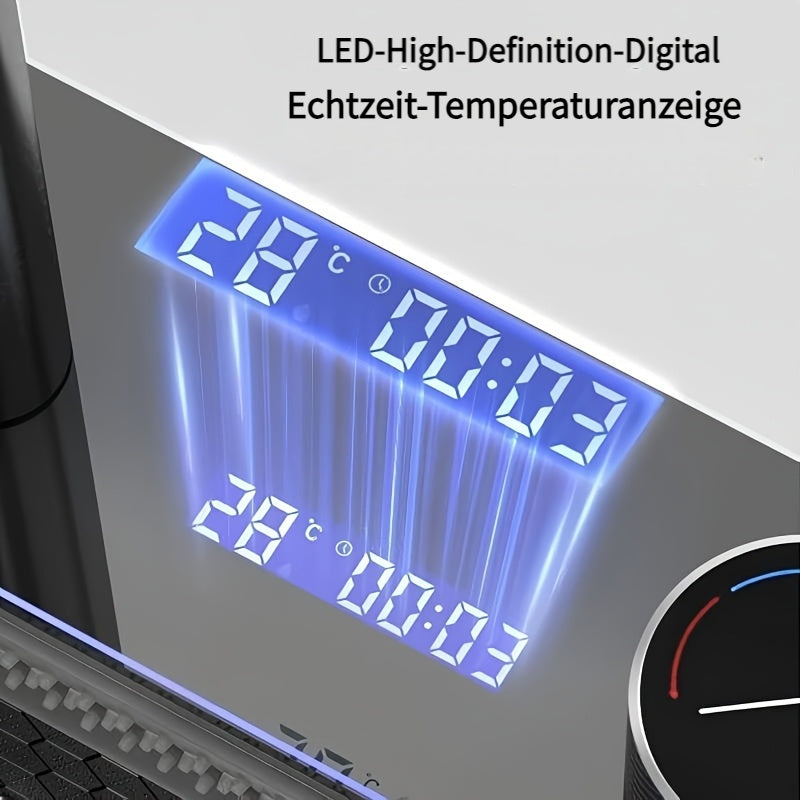 Digitale Wasserfall-Spüle Einzelbecken Küchenspüle Größe 75x45cm Schwarz Edelstahl Küchenspüle Multifunktionaler Digitaldisplay Abziehbarer Sprüherarmatur Intelligente Moderne Küchenspüle mit Komplettem Zubehör Rechts Abfluss Langlebig für Küche und Resta