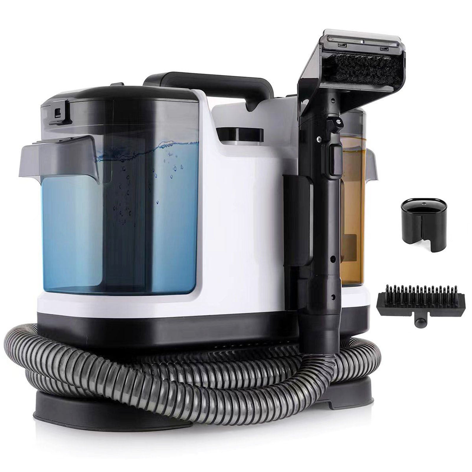 Fabric Cleaner 500W 12Kpa Handheld Carpet Cleaner for Sofa Floor Mats Curtain Spray Suction Integrated Machine Clean Machine