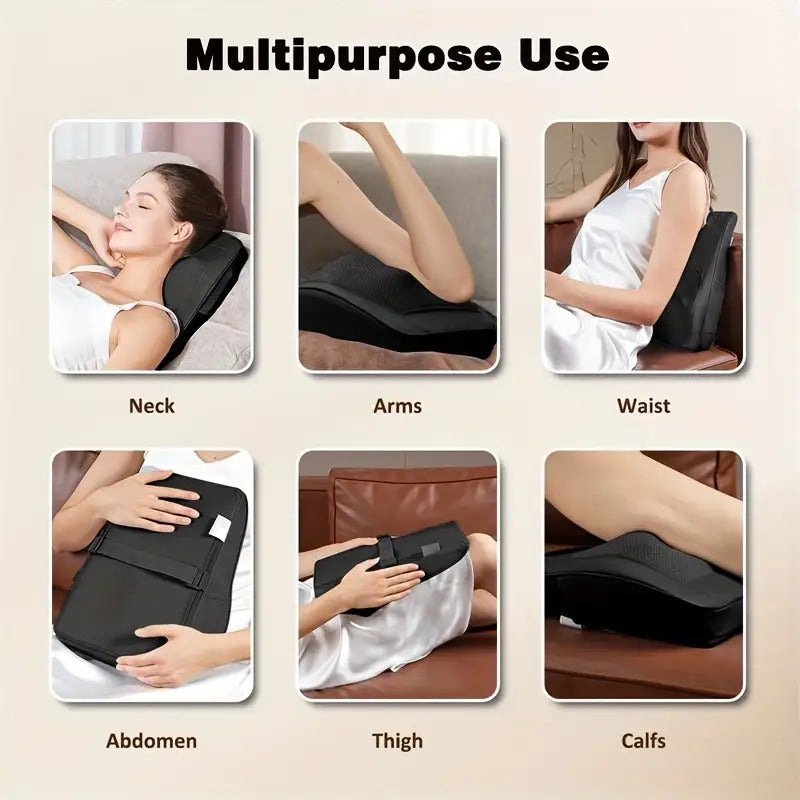 Ein Gerät mit Heizfunktion für Nacken- und Schultermassage - Mit Druck, Roll- und Vibrationsfunktionen, geeignet für Falle, Beine und Körper - Ein perfektes Geschenk für Männer und Frauen, ideal für den Einsatz zu Hause, im Büro und auf Reisen, Muttertags