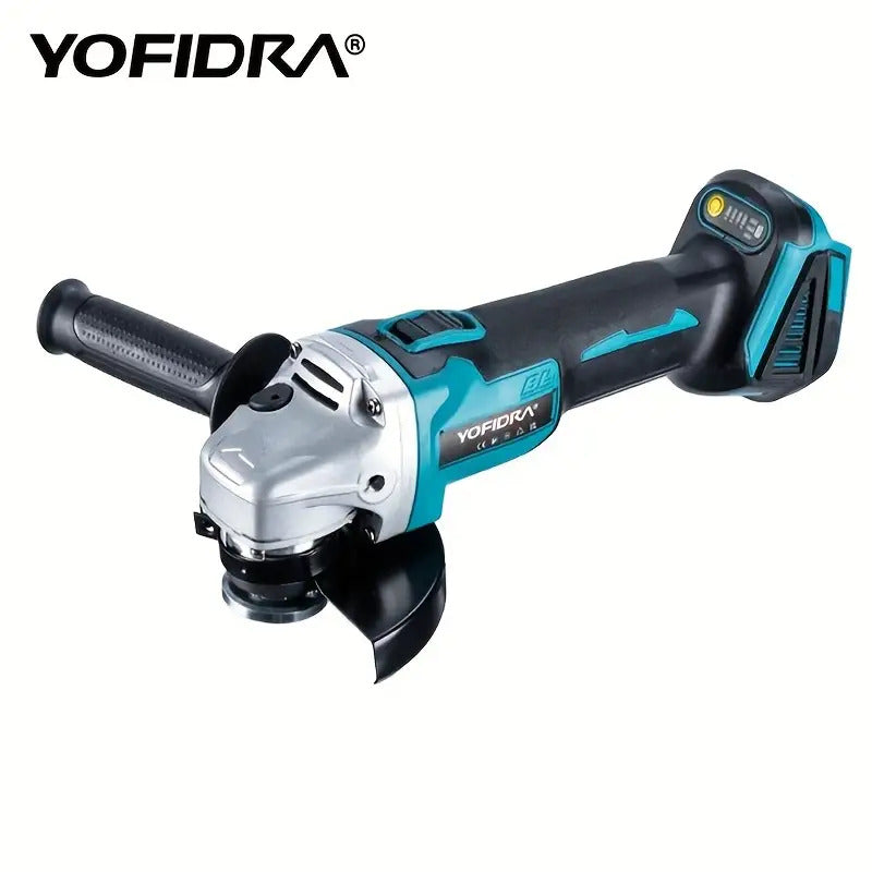 2000W Bürstenloser Winkelschleifer Polierer 125mm, Elektrowerkzeug für Makita 18V Akku (Akku nicht im Lieferumfang enthalten)