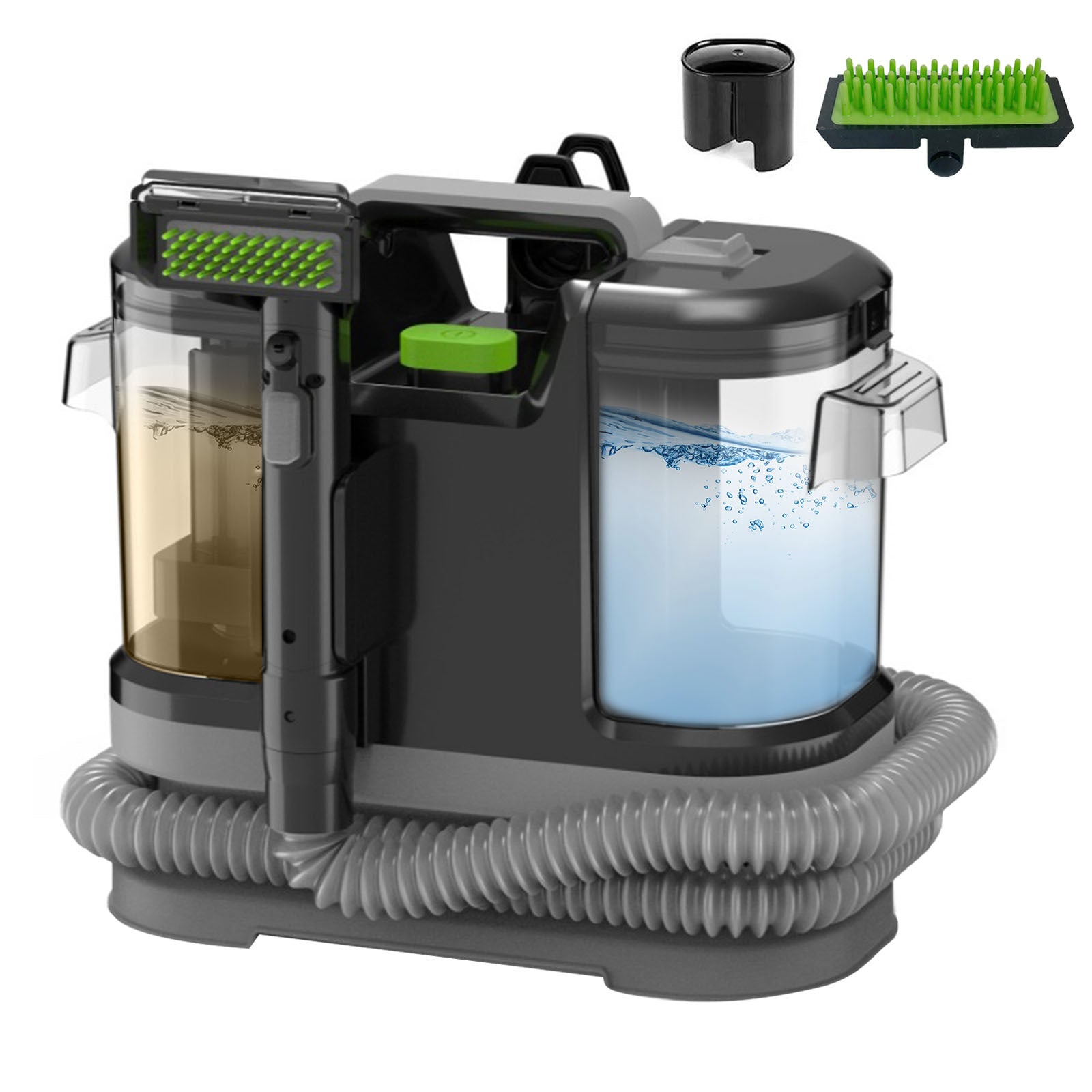 Fabric Cleaner 500W 12Kpa Handheld Carpet Cleaner for Sofa Floor Mats Curtain Spray Suction Integrated Machine Clean Machine